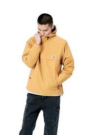 Carhartt veste pluie équipage hommes grand léger nylon imperméable veste 27926_s. Vetements Homme Carhartt Wip Nimbus Pullover Winter Sun 149 00 Elmar Shop Com