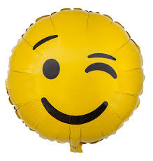 Smilies bilder kostenlos zum drucken. Zwinkernden Smiley Als Ballongruss Verschicken Smiley Emoji Ballon