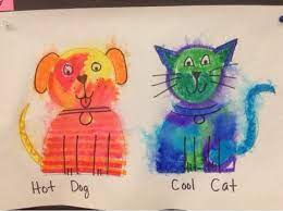 This Is The Perfect Easy Lesson For Kindergartners To Learn About Warm And Cool Colors We Start Color Art Lessons Kindergarten Art Lessons Matisse Art Project