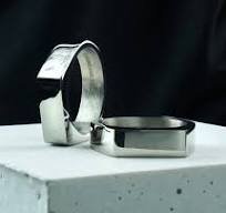 Flat Top Stainless Steel Ring