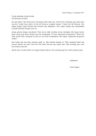Contoh surat tidak resmi ulang tahun. Contoh Surat Tidak Resmi Singkat Contoh Surat