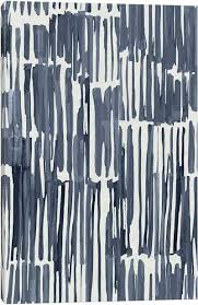 Wabi Sabi Bamboo Brushstroke Indigo Blue On Lunar Gray Canvas Art Print Canvas Art Prints Wabi Sabi Art Art