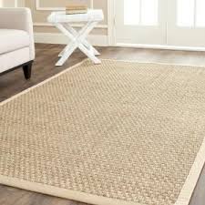 Safavieh Natural Fiber Tan Beige 10 Ft X 14 Ft Indoor Area Rug Nf114a 10 The Home Depot Seagrass Rug Natural Fiber Rugs Seagrass Area Rug