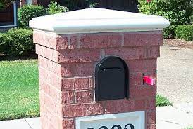 Anyone of these mailbox post ideas listed can make it happen. Brick Mailbox Design Options Information Pictures Brick Doctor