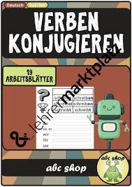 Verben Konjugieren Verben In Personalform Setzen 19 Abs Unterrichtsmaterial In Den Fachern Daz Daf Deutsch Verben Konjugieren Verben Wortfamilien