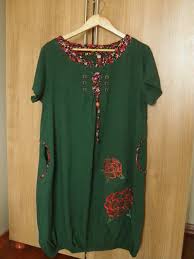 Otantik Diz Hizasi Balon Etekli Yazlik Elbise 82279777 Moda Stilleri Elbiseler Elbise