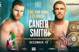 The walk to the ring. Canelo Smith Ggg Szeremeta More Boxing Tv Schedule Dec 16 20 Bad Left Hook