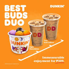 I finally realized they were added as much milk as they were coffee, and extra sugar. Dunkin S Best Buds Duo Promo Yummy Ph