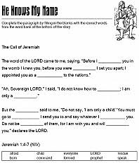 You can also make your own pattern. He Knows My Name Coloring Page Sermons4kids