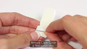 This is an easy and basic way to apply strips. How To Apply Color Street French Manicure Polish Strips Youtube