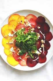 Beet Carpaccio Beautiful Salads This Would Be A Great Family Style Dish Raw Food Recipes Food Inspiration Carpaccio Recipe