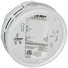 Some alarms have a red or green light that blinks every few minutes, while other models blink rapidly or shine a solid light. First Alert Sco5cn 2 Aa Batteries Operated Photoelectric Smoke Alarm And Carbon Monoxide Combo Alarm Upgraded To Prc700b