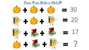 Can You Solve This Only Genius Can Solve Mathpuzzle Mathpuzzles Mathproblem Pumpkinpuzzle Bookpuzzle Mathpuzzle Puzz Maths Puzzles Solving Mind Tricks