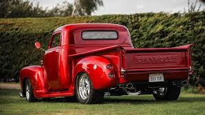 Image result for Light Red 1952 Truck