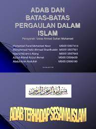 See more of batas pergaulan dalam islam on facebook. Adab Dan Batas Batas Pergaulan Dalam Islam F1p5
