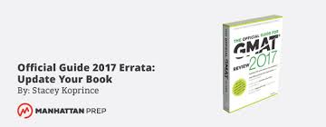Errata chapter 3 generics & collections, p 159, table 3(java ocp 8 programmer ii study guide, sybex). Official Guide 2017 Errata Update Your Book Gmat