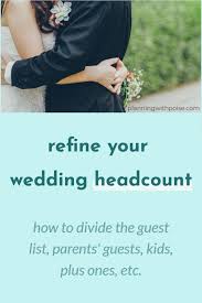 Refine Your Wedding Headcount Things To Consider Before Sending Invitations Budget Wedding Invitations Wedding Guest Book Wedding Checklist