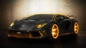 Best Car Wallpaper Of Lamborghini Aventador Lp700 4 Tron Glow In The Dark Lamborghini Aventador Wallpaper Gold Lamborghini Wallpaper Lamborghini Aventador