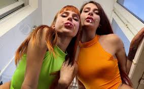 POV Spitting Femdom with Two Smoking Goddesses Sofi and Kira: Ukrainian  Amateur Porn