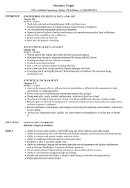 sample resume business data analyst