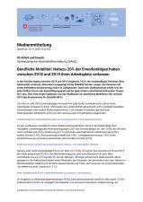 Aktualisiert am 16.11.20 von stefan banse. Erwerbstatigkeit Und Arbeitszeit Bundesamt Fur Statistik