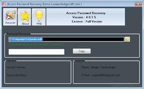 Every software that you are able to download on our site is legal. How To Crack Access Password Recovery