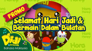 Ucapan selamat hari minggu memang sangat bagus dan penting sekali karena hanya pada hari sudah menjadi kebiasaan media sosial menjadi tempat untuk melampiaskan dan menyampaikan pesan. Promo Astro Ceria Didi Friends Selamat Hari Jadi Bermain Dalam Bulatan 2 Youtube