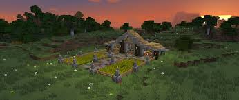 If you're looking for multiplayer base ideas, use this build by executivetree for reference. First Farm Built On My New 1 13 Survival World Minecraft