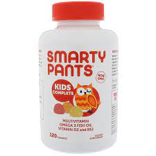 Smartypants Kids Complete Multivitamin Omega 3 Fish Oil Vitamin D3 And B12 120 Gummies Pack Of 2 Walmart Com Walmart Com