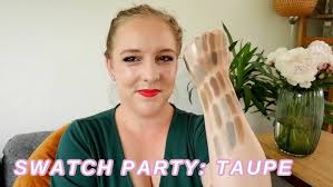 SWATCH PARTY // Swatching all my taupe eyeshadows