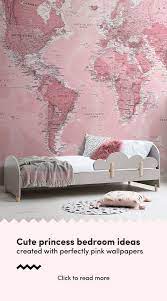 Choose from the latest colour trends including grey , gold and mustard , get inspired by nature with leaves and florals or keep it simple yet striking with a patterned style. Pink And Grey Wallpaper Bedroom Ideas