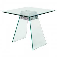 8 mm thick tempered glass top with max weight capacity up to 33 lb. Talladega Glass Side Table Modern Contemporary Side Tables