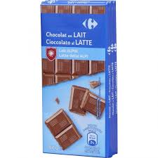 Chocolat Au Lait Alpin Carrefour Les 3 Tablettes De 100g A Prix Carrefour Chocolat Au Lait Chocolat Lait