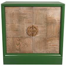 Most metals will react with the. Midcentury Pickled Oak And Kelly Green Lacquer Bar Cabinet Signed James Mont For Sale At 1stdibs