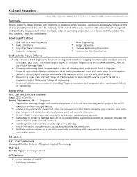 Demonstrated proficiencies in cost analysis, component specifications, project site evaluation and the identification of potential design flaws and structural malfunctions. Assistant Structural Engineer Resume Example Mpr