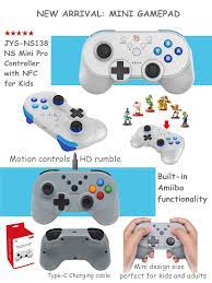 The World S First 3rd Party Nfc Wireless Controller With Amiibo Functionality For Nintendo Switch M Ps4 Accessories Nintendo Switch Accessories Nintendo Switch