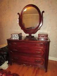 Davis Furniture Lillian Russell 5 Drawer Dresser And Mirror Current Price 550 Davis Furniture Furniture Antique Bedroom