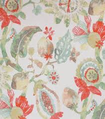 Home Essentials Lightweight Decor Fabric 45 Anastasia Melon Fabric Decor Home Decor Fabric Decor
