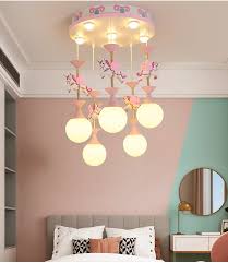 This most of pictures that are kids bedroom ceilings below. Merry Go Round Chandelier For Kids Room Blue For Boys Room Pink Girls Princess Baby Bedroom Lamps Best Children S Lighting Home Decor Online Store