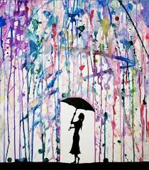 Colorfully Dripping Paintings Painting Art Art Inspiration