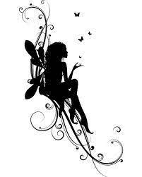 Magical fairies in the cartoon style. Fairy Tattoo Design Silohuette Google Search Fairy Tattoo Fairy Tattoo Designs Fairy Silhouette