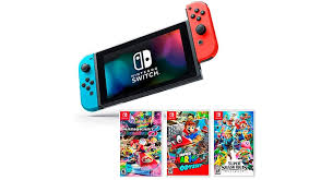 Riot games $25 gift card: Nintendo Switch Joy Con Neon Mario Kart 8 Deluxe Super Mario Odyssey Super Smash Bros Ultimate Solotodo