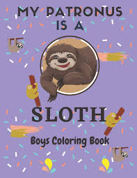 Now that you've seen all the projects we found using free printable coloring pages for adults, check out this video of how to make the bird canvas (project #10). My Patronus Is A Sloth Sloth Coloring Book For Boys Ages 8 15 Gift For Birthday For Sloth Lovers Publishing Color Book 9798651019731 Amazon Com Books