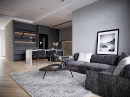 3d interior kitchen livingroom 25