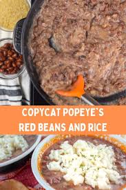 Copycat Popeye S Red Beans Rice Video Red Beans And Rice Recipe Crockpot Copykat Recipes Popeyes Red Beans And Rice Recipe