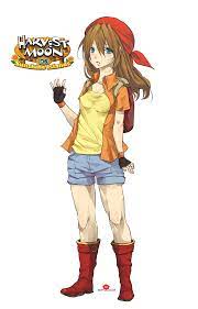 Harvest Moon Fan Art Chelsea Harvest Moon Harvest Moon Game Moon Art