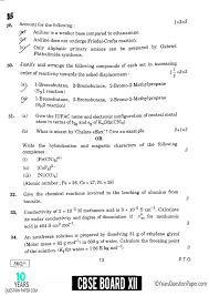 Chemistry final exam answer key 2020. Cbse Class 12 Chemistry Question Paper 2020 With Solution