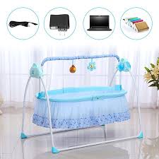 Electric Big Space Baby Crib Cradle Infant Rocker Auto Swing Sleep Bed Baby 5 5v Walmart Canada