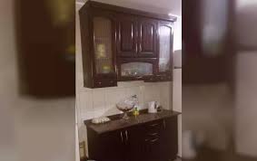 مطبخ خشب زان 2 قطعه عرض 160 سم دوبارتر