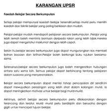 Aku mempunyai badan, stereng, kerusi dan roda. Contoh Karangan Upsr Bahasa Melayu Senarai Tahun 6